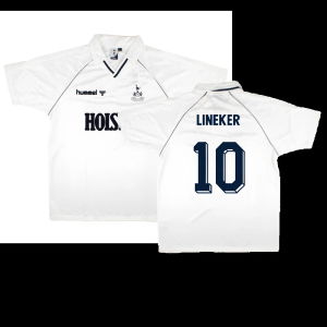 Tottenham 1989 Retro Hummel Home Shirt (Lineker 10)