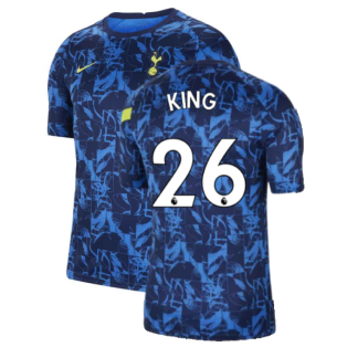 Tottenham 2021-2022 Dry Pre-Match Training Shirt (Binary Blue) (KING 26)