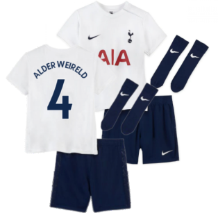 Tottenham 2021-2022 Home Baby Kit (ALDERWEIRELD 4)