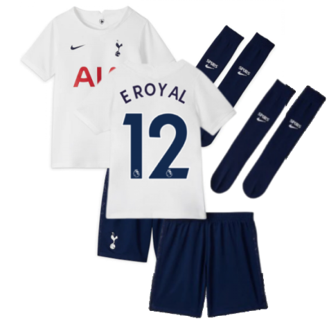 Tottenham 2021-2022 Little Boys Home Mini Kit (E ROYAL 12)
