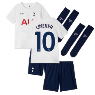 Tottenham 2021-2022 Little Boys Home Mini Kit (LINEKER 10)