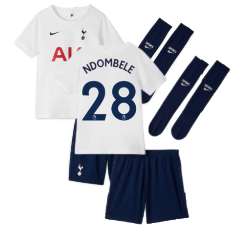 Tottenham 2021-2022 Little Boys Home Mini Kit (NDOMBELE 28)