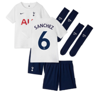 Tottenham 2021-2022 Little Boys Home Mini Kit (SANCHEZ 6)