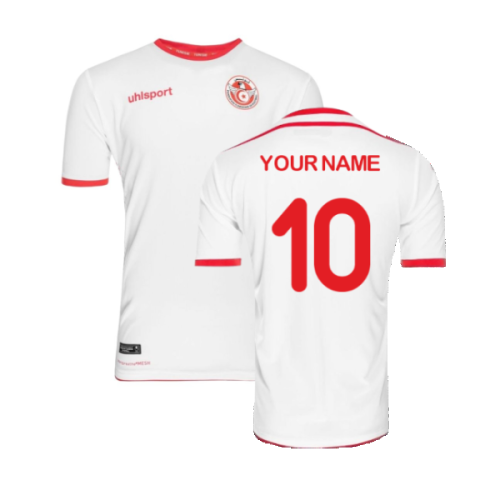Tunisia 2018 Home Shirt ((Excellent) M) (Your Name)