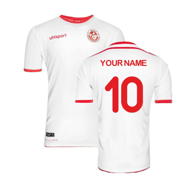 Tunisia 2018 Home Shirt ((Excellent) M) (Your Name)