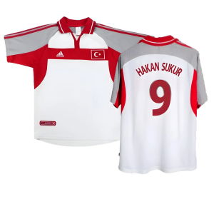 Turkey 2000-02 Away Shirt ((Excellent) S) (Hakan Sukur 9)