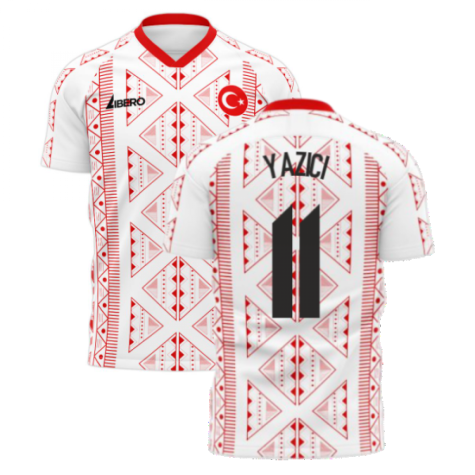 Turkey 2023-2024 Away Concept Football Kit (Libero) (YAZICI 11)