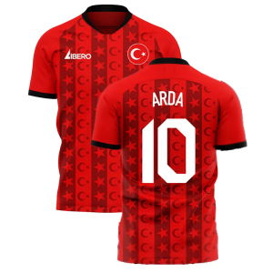 Turkey 2025-2026 Home Concept Football Kit (Libero) (ARDA 10)