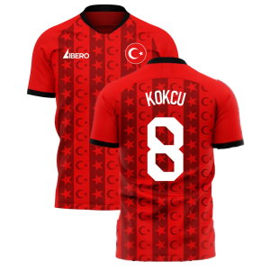 Turkey 2025-2026 Home Concept Football Kit (Libero) (KOKCU 8)