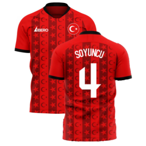 Turkey 2023-2024 Home Concept Football Kit (Libero) (SOYUNCU 4)