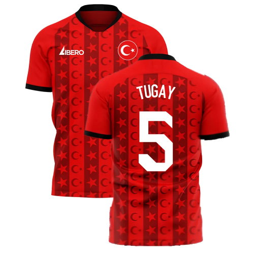 Turkey 2025-2026 Home Concept Football Kit (Libero) (TUGAY 5)
