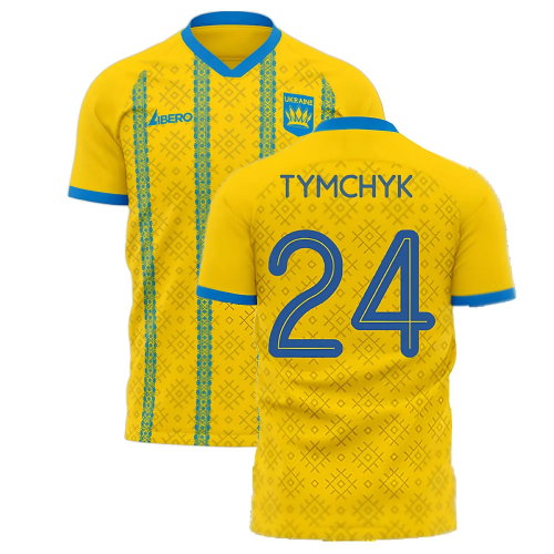Ukraine 2025-2026 Home Concept Football Kit (Libero) (TYMCHYK 24)