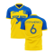 Ukraine Stop War Concept Football Kit (Libero) - Yellow (STEPANENKO 6)
