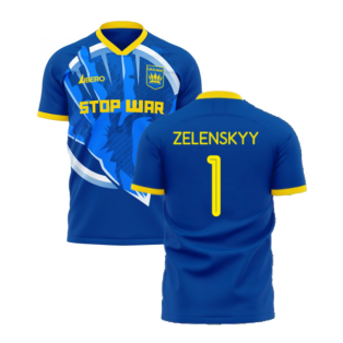 Ukraine Stop War Graphic Concept Kit (Libero) - Blue (ZELENSKYY 1)