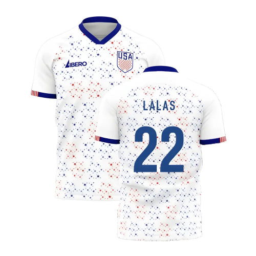 United States 2025-2026 Home Concept Football Kit (Libero) (LALAS 22)