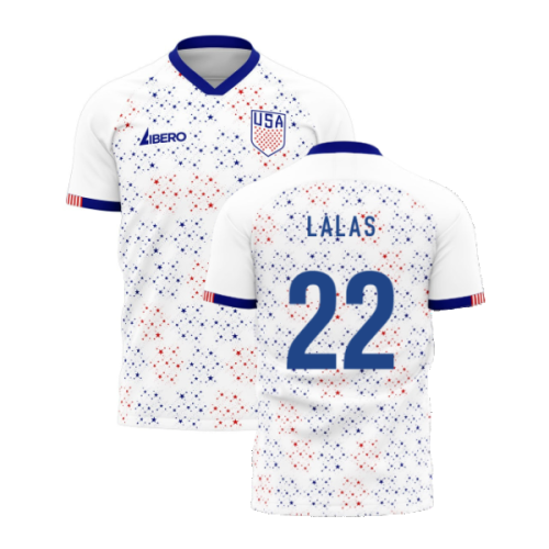 United States 2025-2026 Home Concept Football Kit (Libero) (LALAS 22)