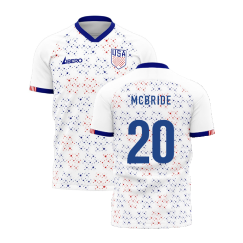 United States 2023-2024 Home Concept Football Kit (Libero) (MCBRIDE 20)