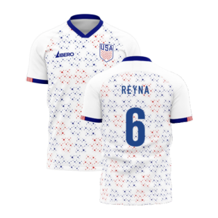 United States 2023-2024 Home Concept Football Kit (Libero) (REYNA 6)