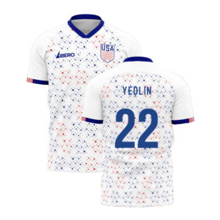United States 2023-2024 Home Concept Football Kit (Libero) (YEDLIN 22)
