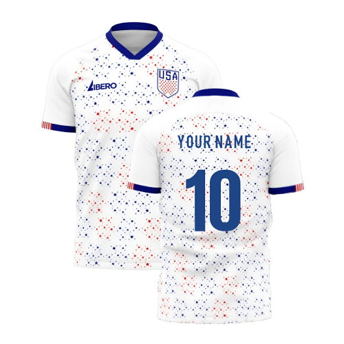 United States 2025-2026 Home Concept Football Kit (Libero) (Your Name)