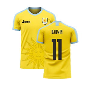 Uruguay 2025-2026 Away Concept Football Kit (Libero) (DARWIN 11)