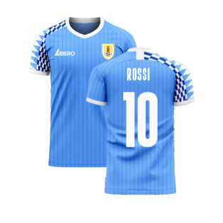 Uruguay 2022-2023 Home Concept Football Kit (Libero) (ROSSI 10)