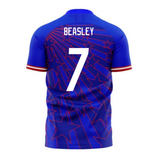 USA 2025-2026 Away Concept Football Kit (Libero) (BEASLEY 7)