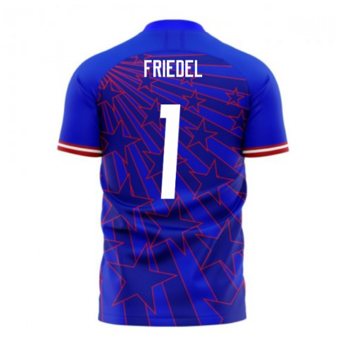 USA 2023-2024 Away Concept Football Kit (Libero) (FRIEDEL 1)
