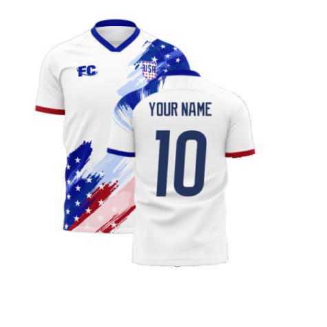 USA 2020-2021 Home Concept Kit (Fans Culture) (Your Name)