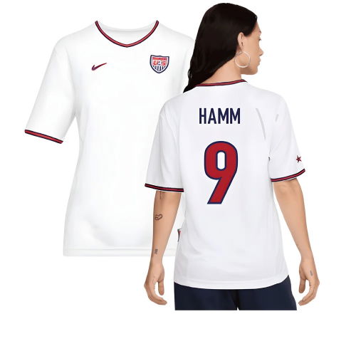 USWNT USA 1999 Reissue Home Shirt (Womens) (Hamm 9)
