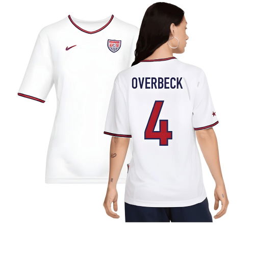 USWNT USA 1999 Reissue Home Shirt (Womens) (Overbeck 4)