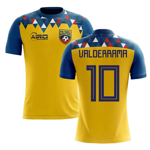 2025-2026 Colombia Concept Football Shirt (Valderrama 10)
