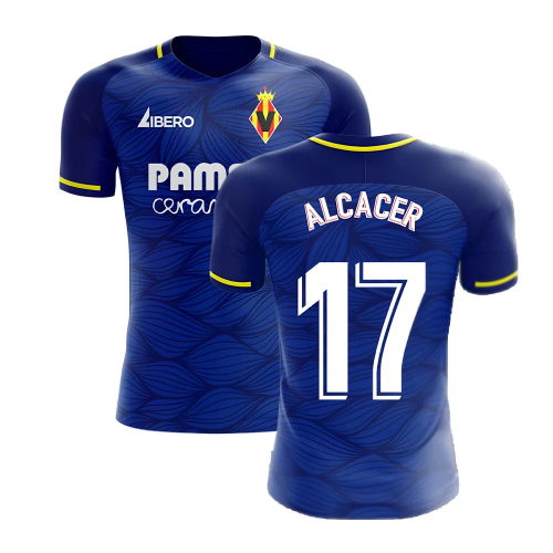 Villarreal 2025-2026 Away Concept Football Kit (Libero) (ALCACER 17)