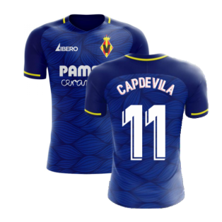 Villarreal 2023-2024 Away Concept Football Kit (Libero) (CAPDEVILA 11)
