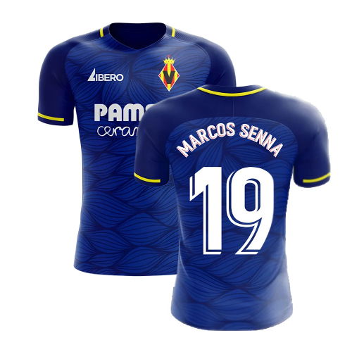 Villarreal 2025-2026 Away Concept Football Kit (Libero) (MARCOS SENNA 19)