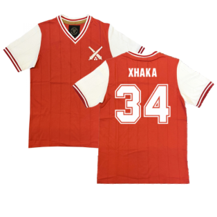 Vintage Football The Cannon Home Shirt (XHAKA 34)