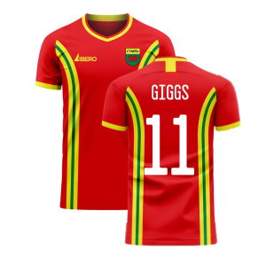 Wales 2025-2026 Home Concept Football Kit (Libero) (GIGGS 11)
