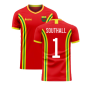 Wales 2023-2024 Home Concept Football Kit (Libero) (SOUTHALL 1)