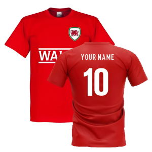 Wales Football Team T-Shirt - Red