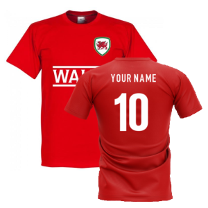 Wales Football Team T-Shirt - Red