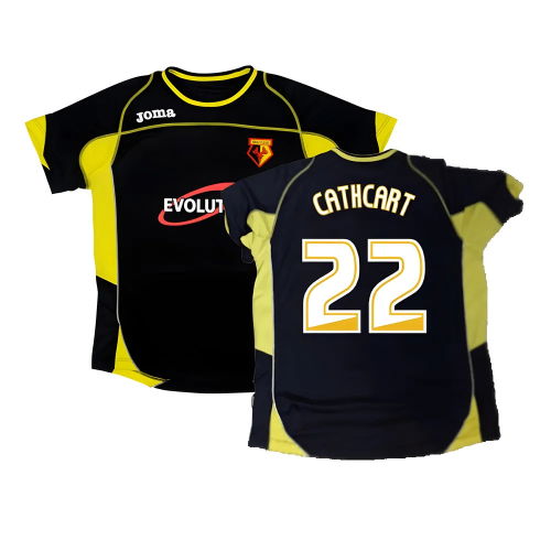 Watford 2009-10 Away Shirt ((Excellent) M) (Cathcart 22)