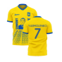We Are With You Ukraine Concept Football Kit (Libero) (YARMOLENKO 7)