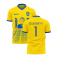 We Are With You Ukraine Concept Football Kit (Libero) (ZELENSKYY 1)