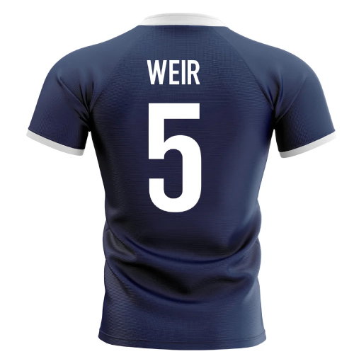 2025-2026 Scotland Flag Concept Rugby Shirt (Weir 5)