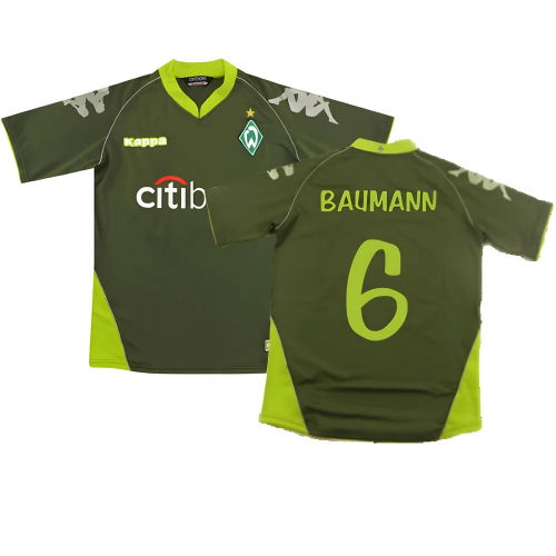 Werder Bremen 2007-08 Away Shirt (S) (Excellent) (Baumann 6)