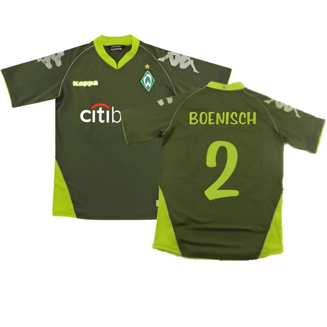 Werder Bremen 2007-08 Away Shirt (S) (Excellent) (Boenisch 2)
