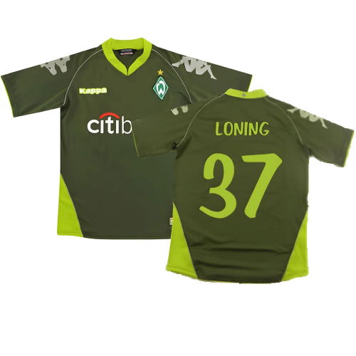 Werder Bremen 2007-08 Away Shirt (S) (Excellent) (Loning 37)