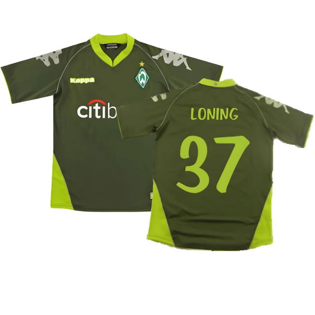 Werder Bremen 2007-08 Away Shirt (S) (Excellent) (Loning 37)