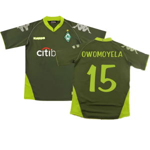 Werder Bremen 2007-08 Away Shirt (S) (Excellent) (Owomoyela 15)