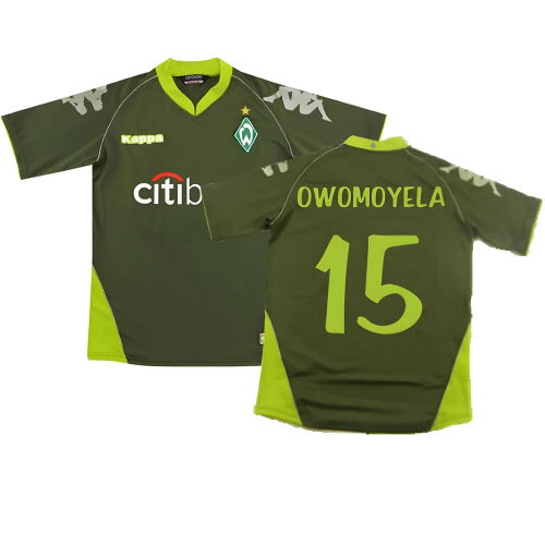 Werder Bremen 2007-08 Away Shirt (S) (Excellent) (Owomoyela 15)